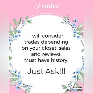 Floral Trade Offer Poster